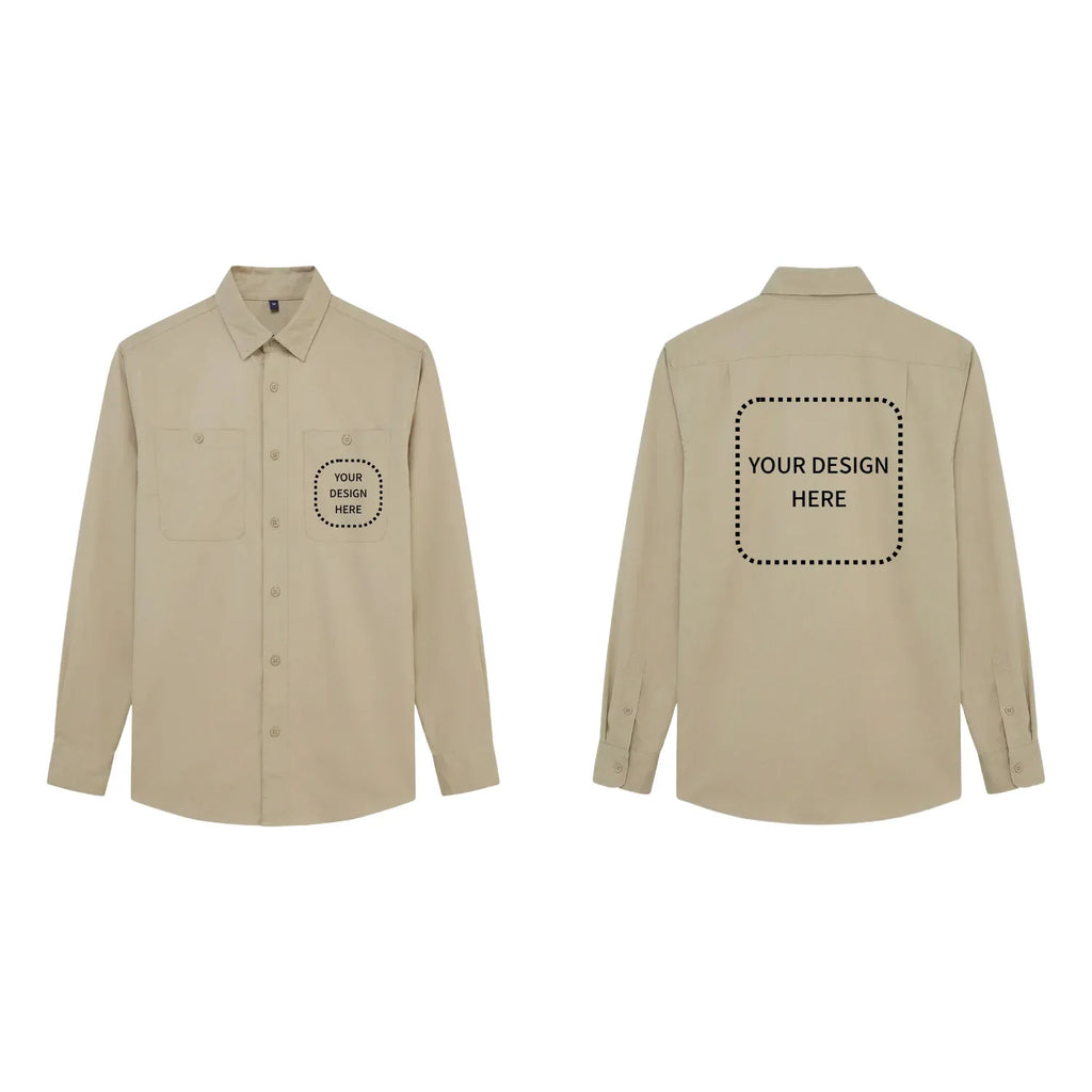 Custom Printed Full Sleeve Shirts with Pockets