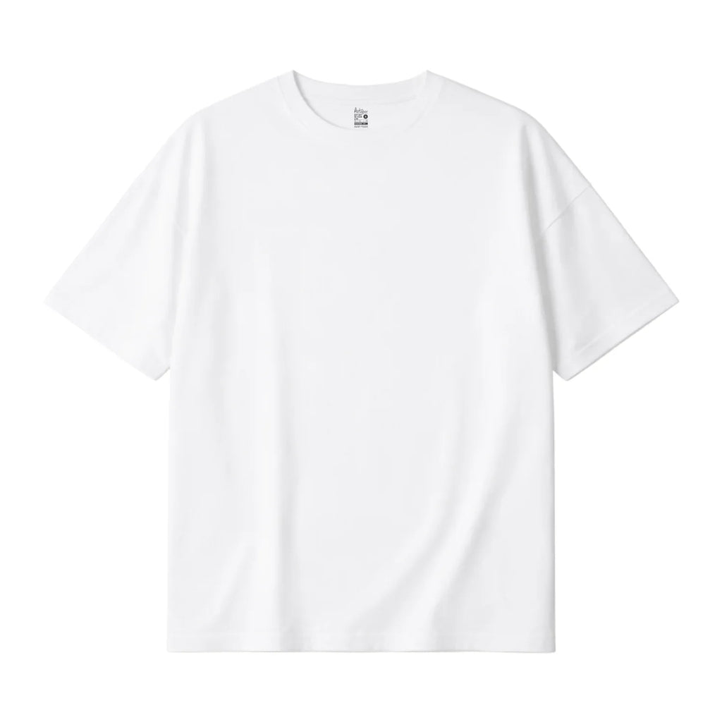Plain Oversized Drop Shoulder T-shirts - Artaper