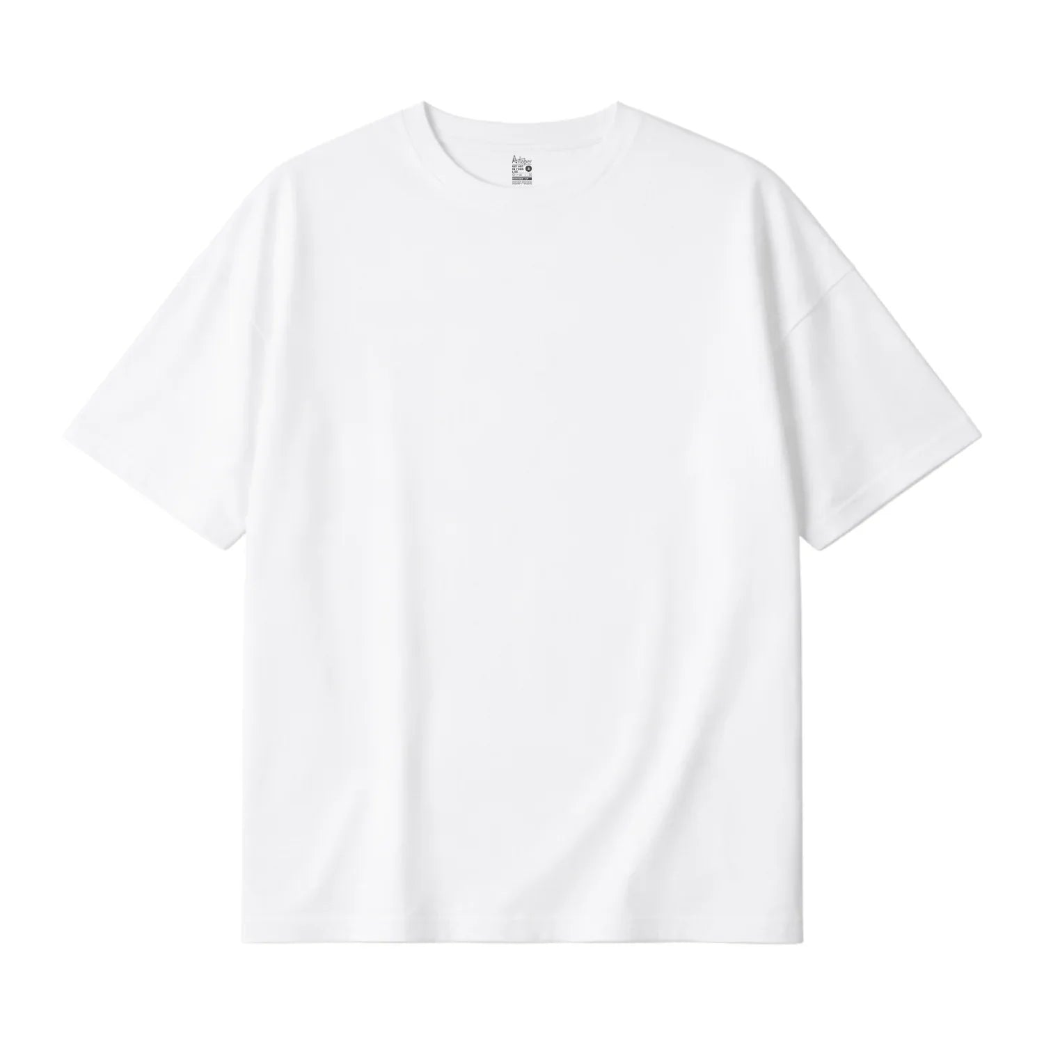 Plain Oversized Drop Shoulder T-shirts - Artaper