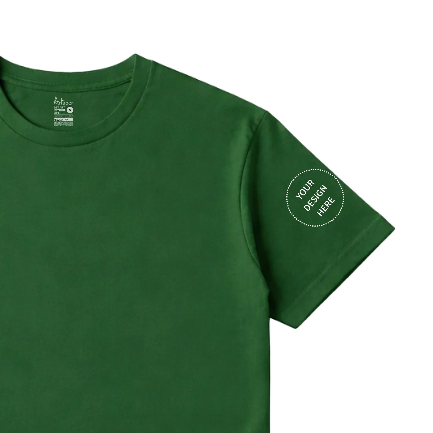 Custom Printed Regular Fit T-shirt - Artaper