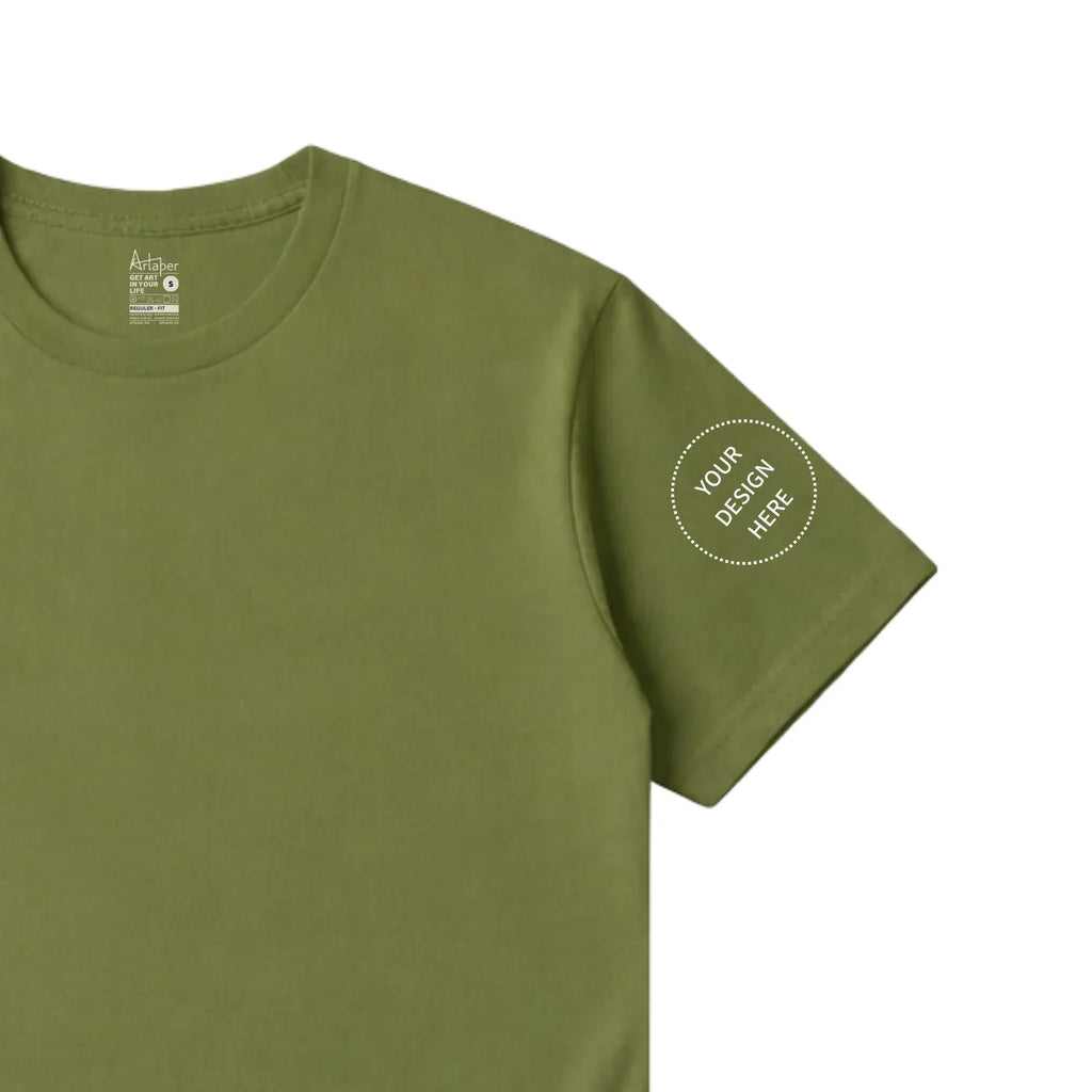 Custom Printed Regular Fit T-shirt - Artaper