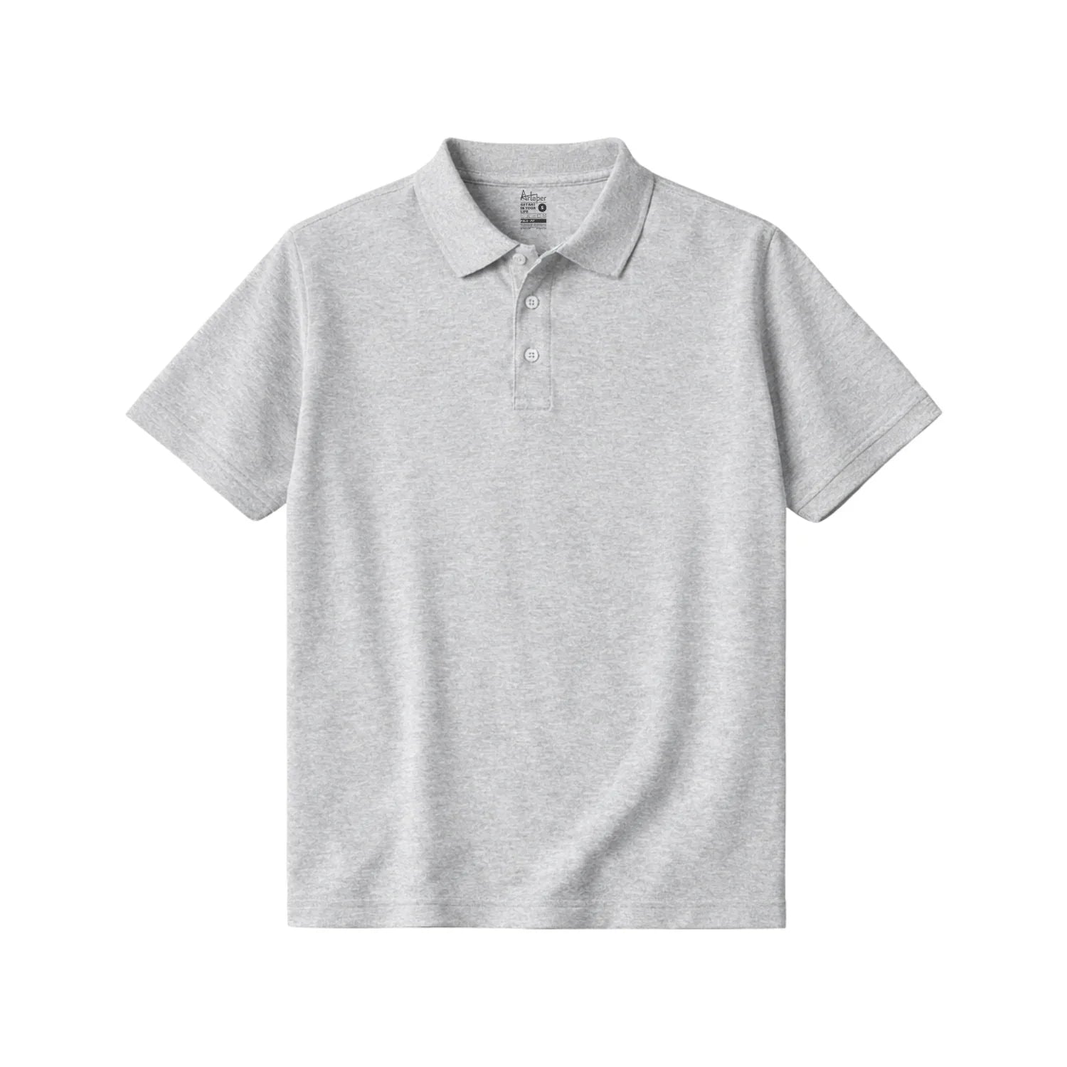 Plain Short Sleeve Polos - Artaper
