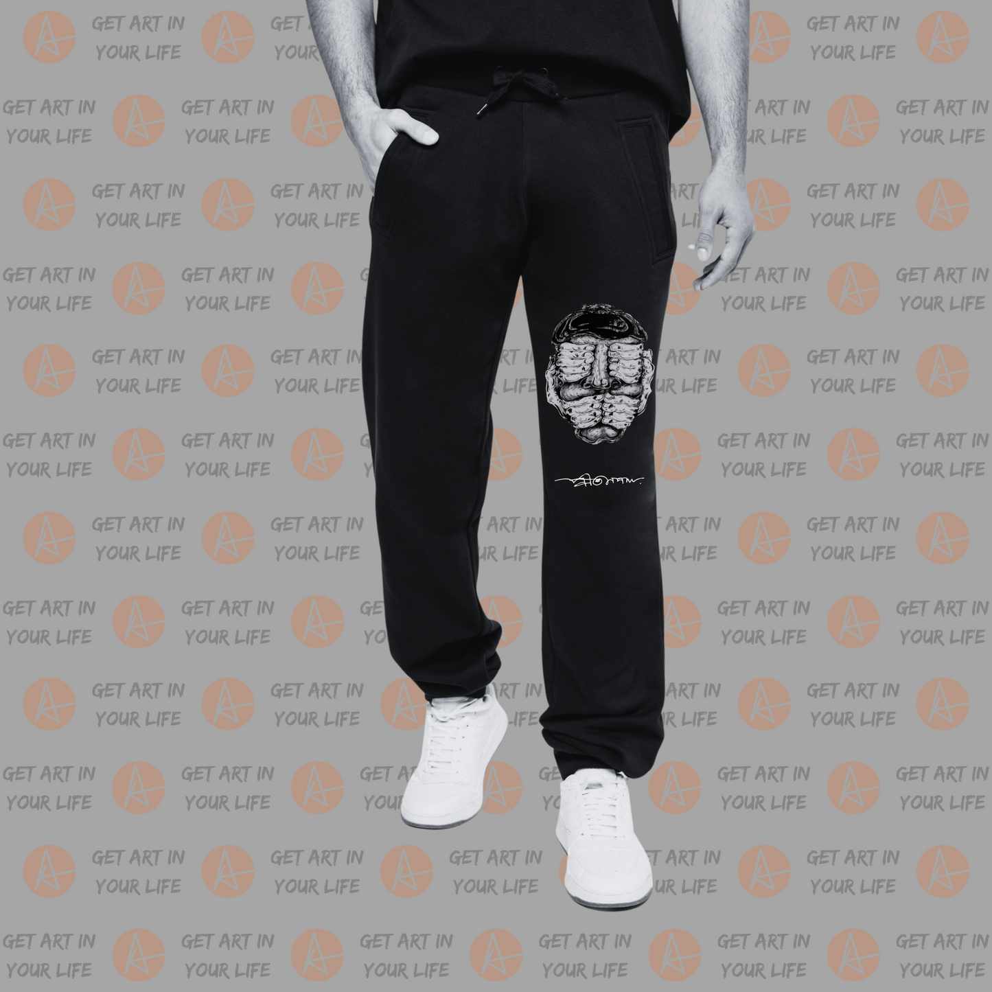 Dumb, Deaf and Blind on RELAXED FIT JOGGING SWEATPANT