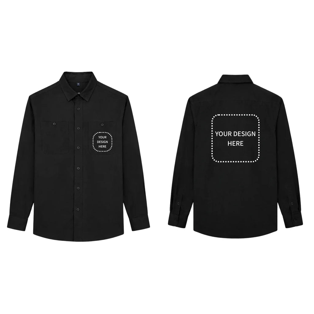 Custom Printed Full Sleeve Shirts with Pockets