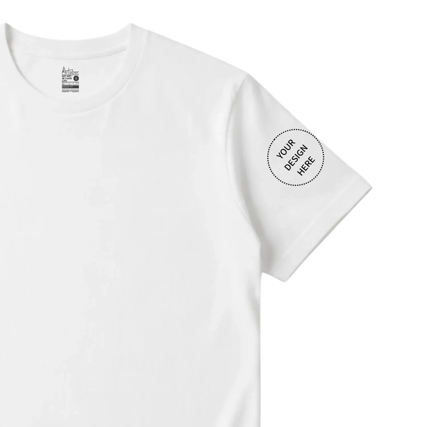 Custom Printed Regular Fit T-shirt - Artaper