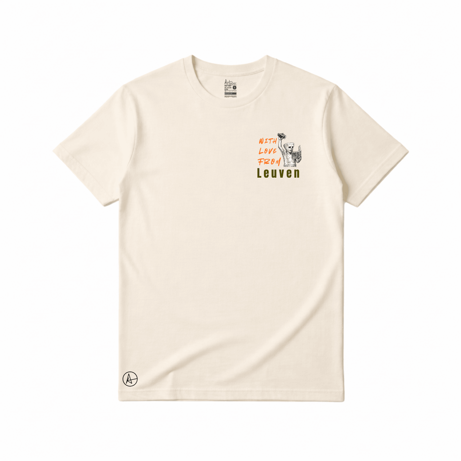 With Love From Leuven on Regular Fit T-shirts
