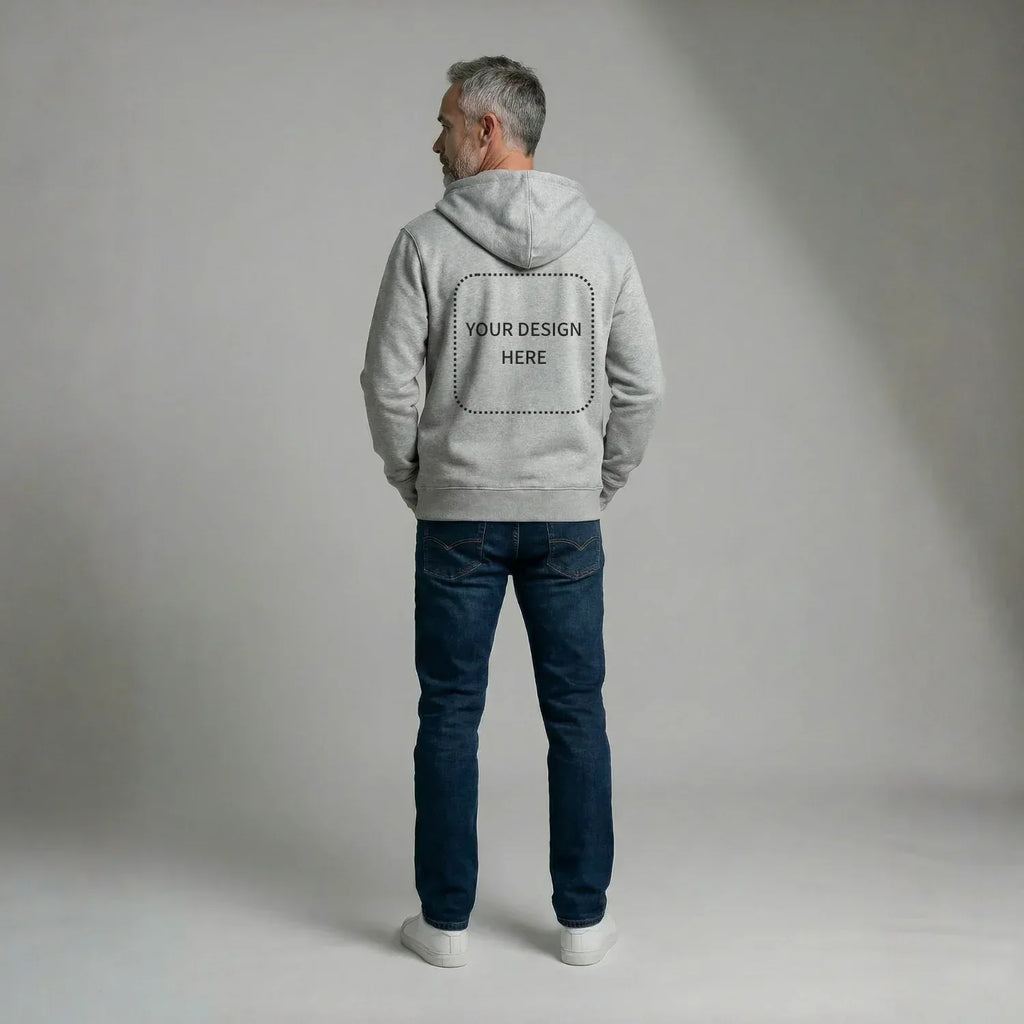 Custom Printed Regular Fit Hooded Jackets