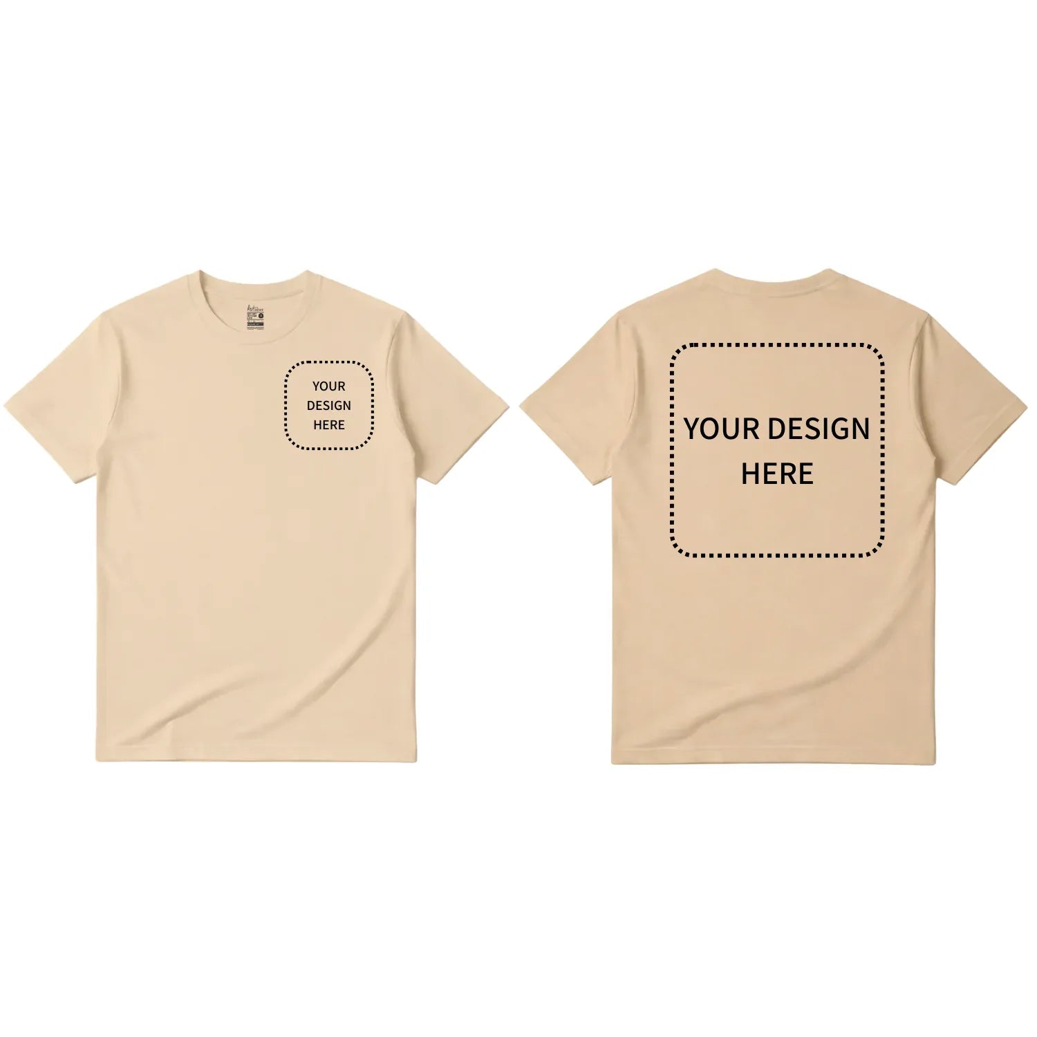 Custom Printed Regular Fit T-shirt - Artaper