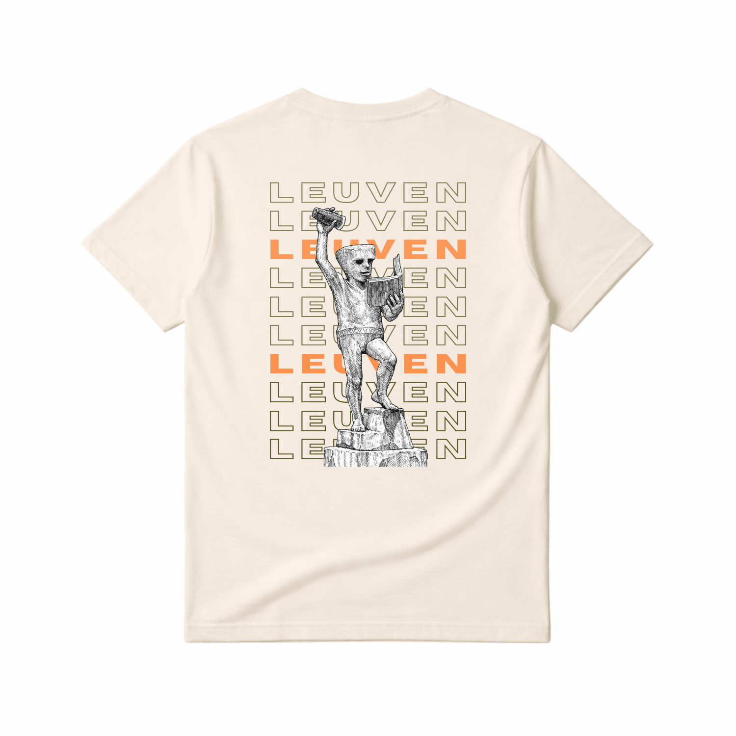 With Love From Leuven on Regular Fit T-shirts