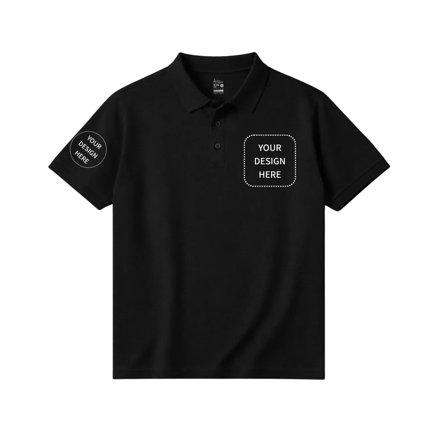 Custom Printed Short Sleeve Polos - Artaper
