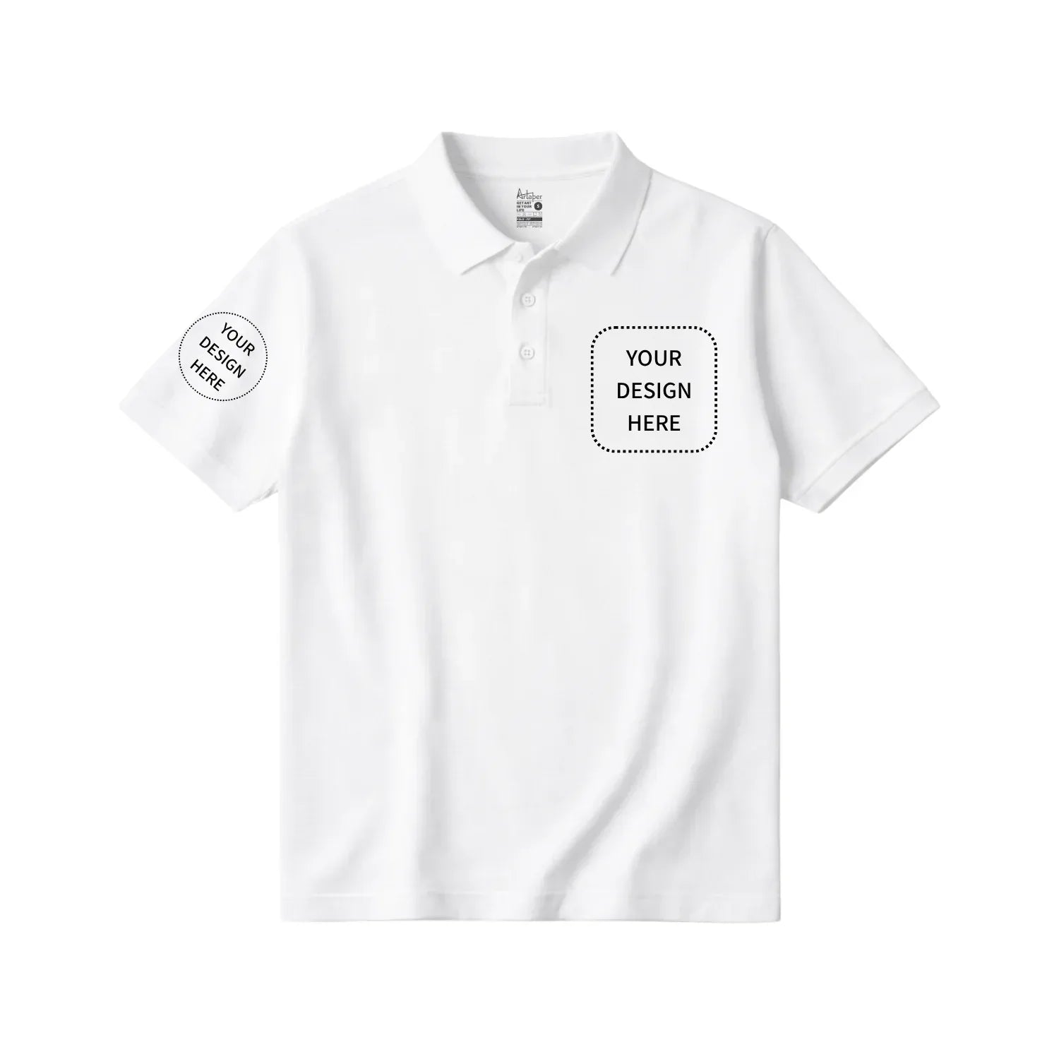 Custom Printed Short Sleeve Polos - Artaper