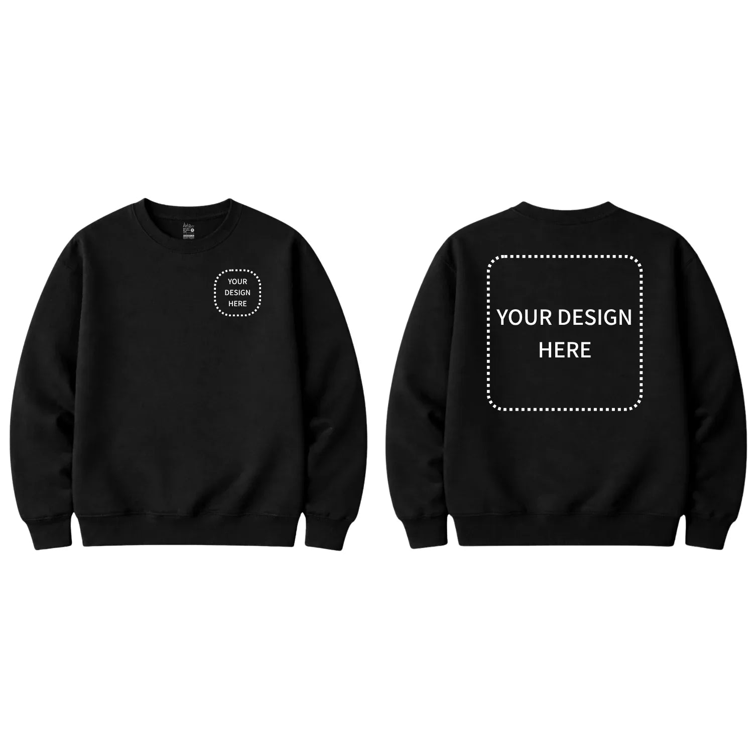 Custom Printed Round Neck Sweatshirts