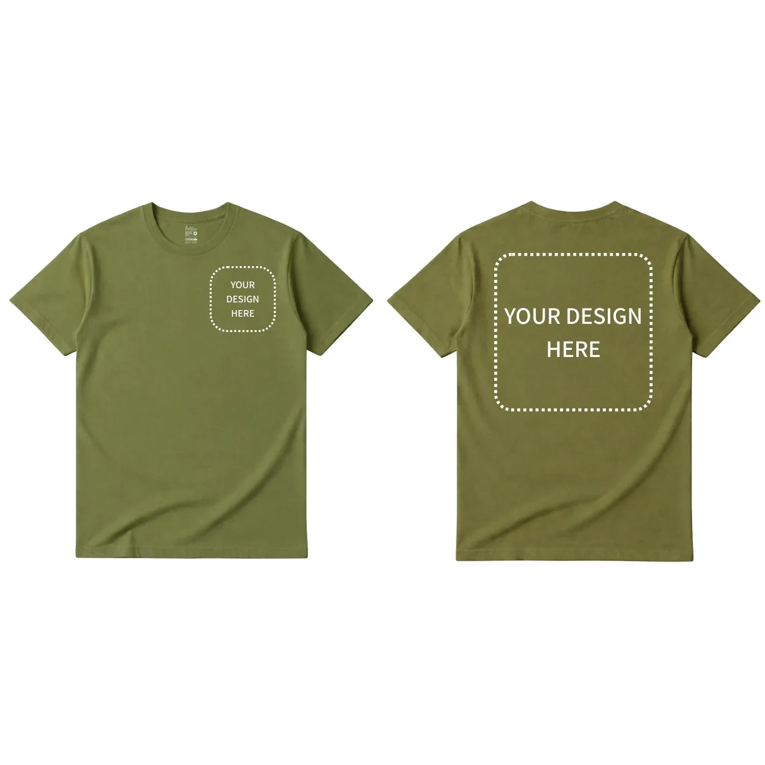 Custom Printed Regular Fit T-shirt - Artaper