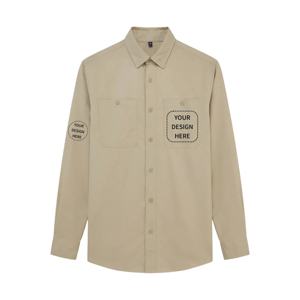 Custom Printed Full Sleeve Shirts with Pockets