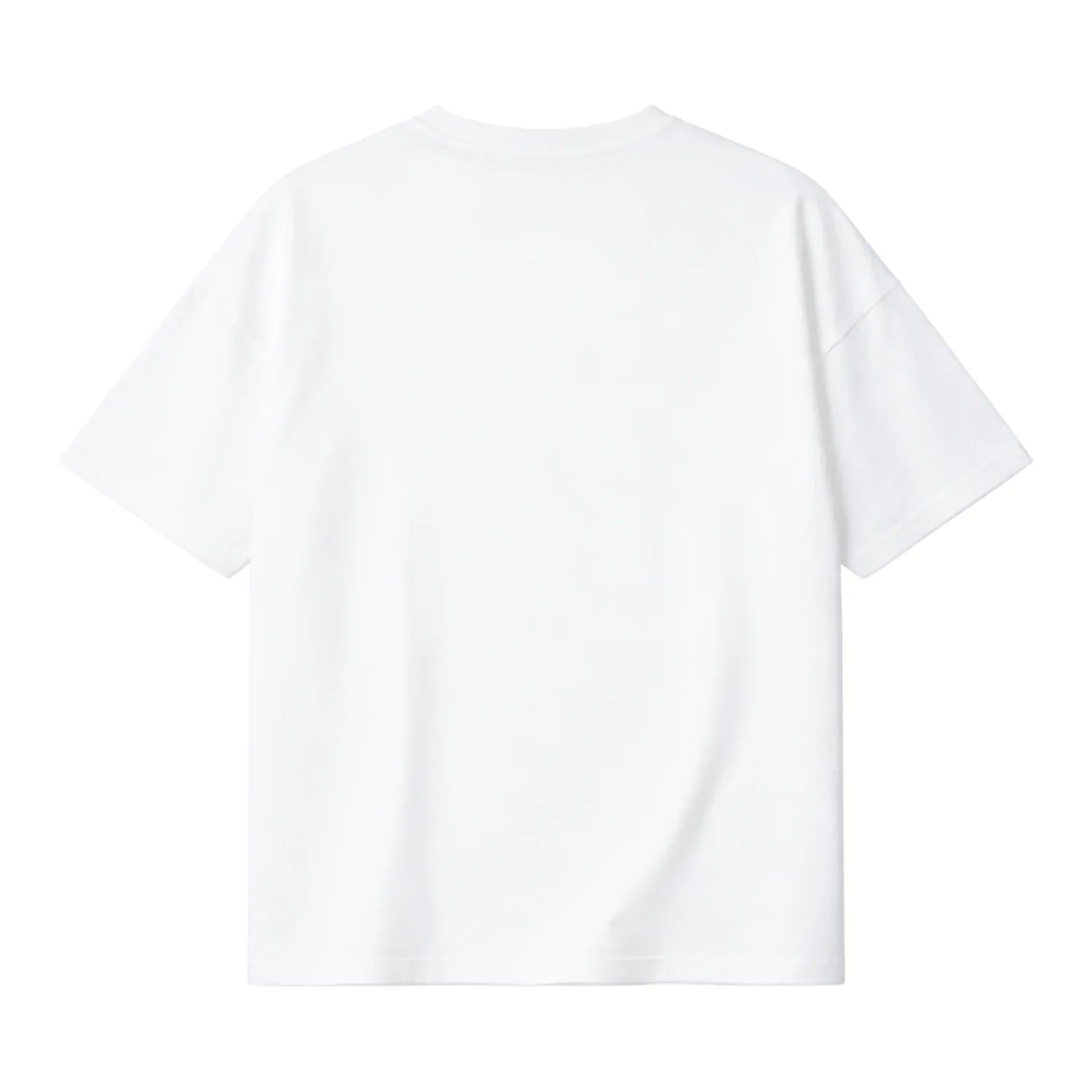 Plain Oversized Drop Shoulder T-shirts - Artaper