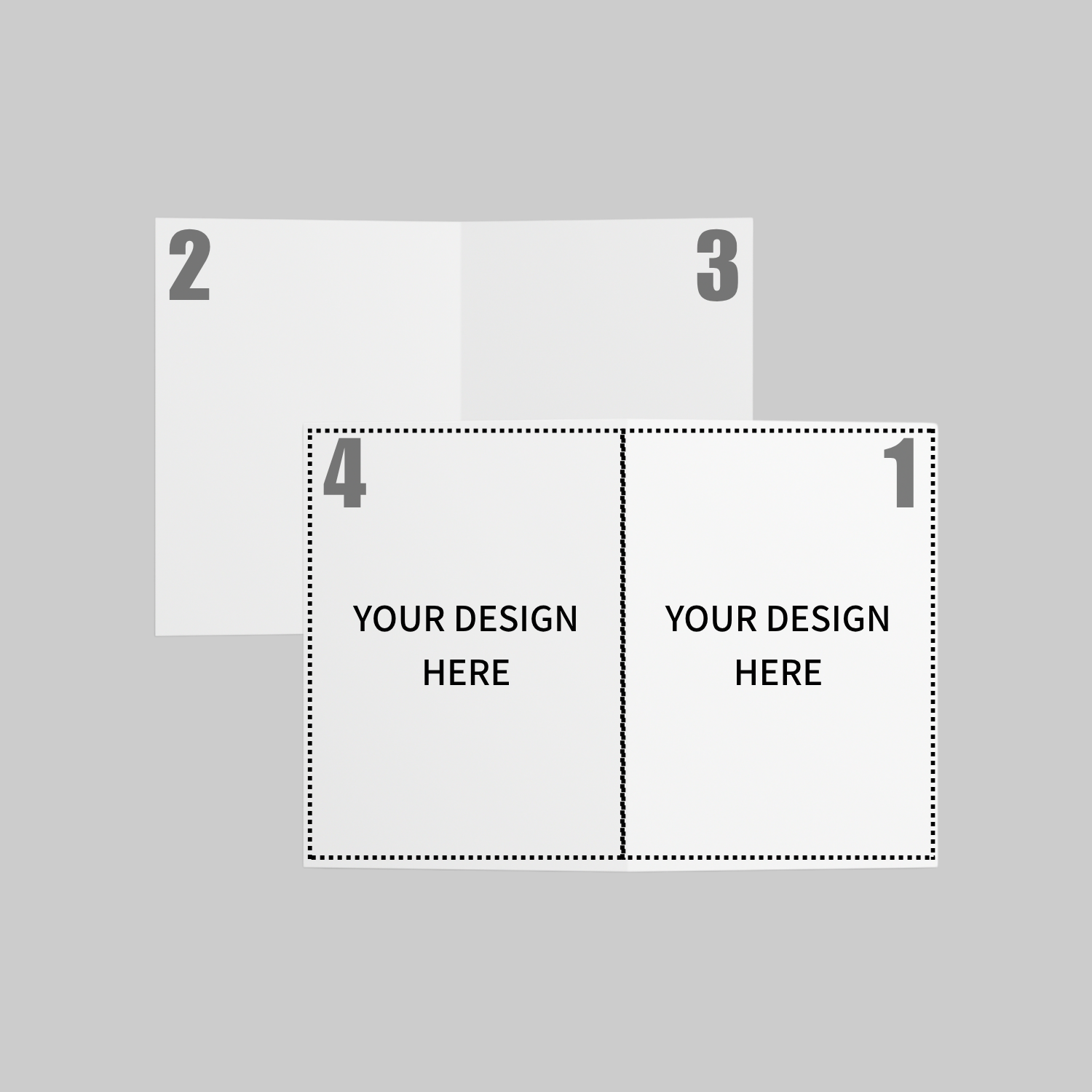 A5 - Custom Printed Half Fold Brochures