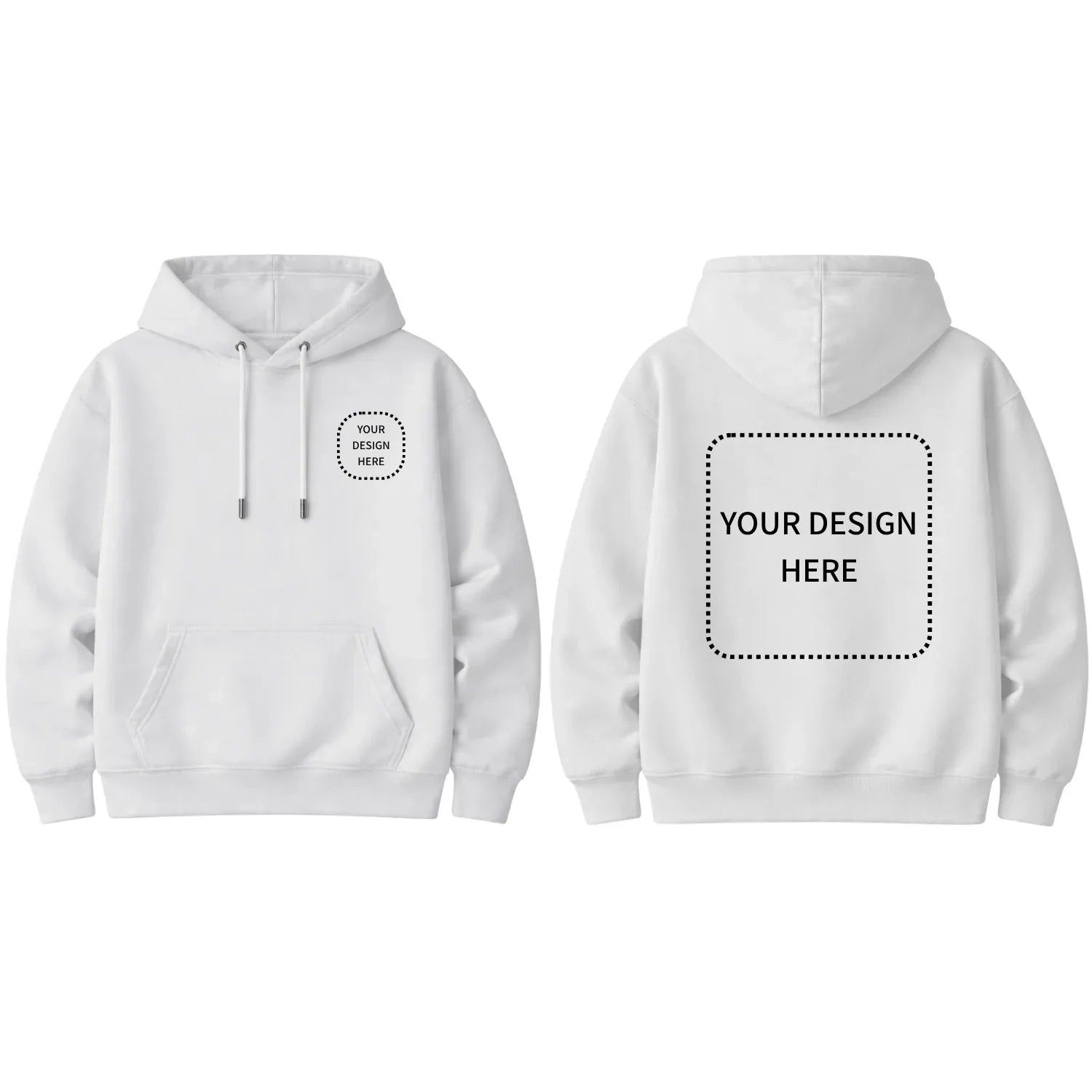 Custom Printed Regular Fit Hoodies