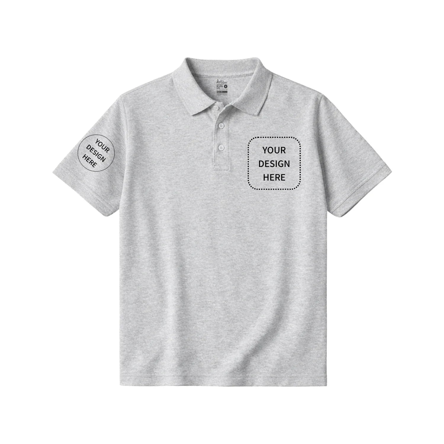 Custom Printed Short Sleeve Polos - Artaper