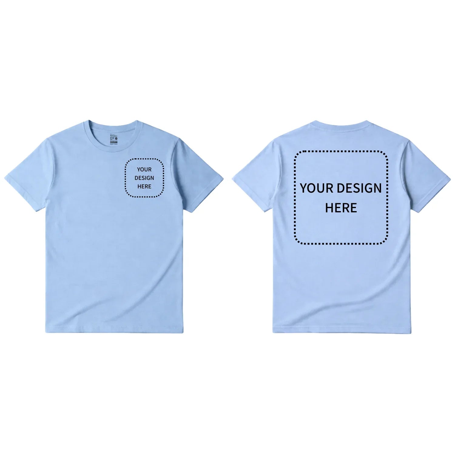 Custom Printed Regular Fit T-shirt - Artaper