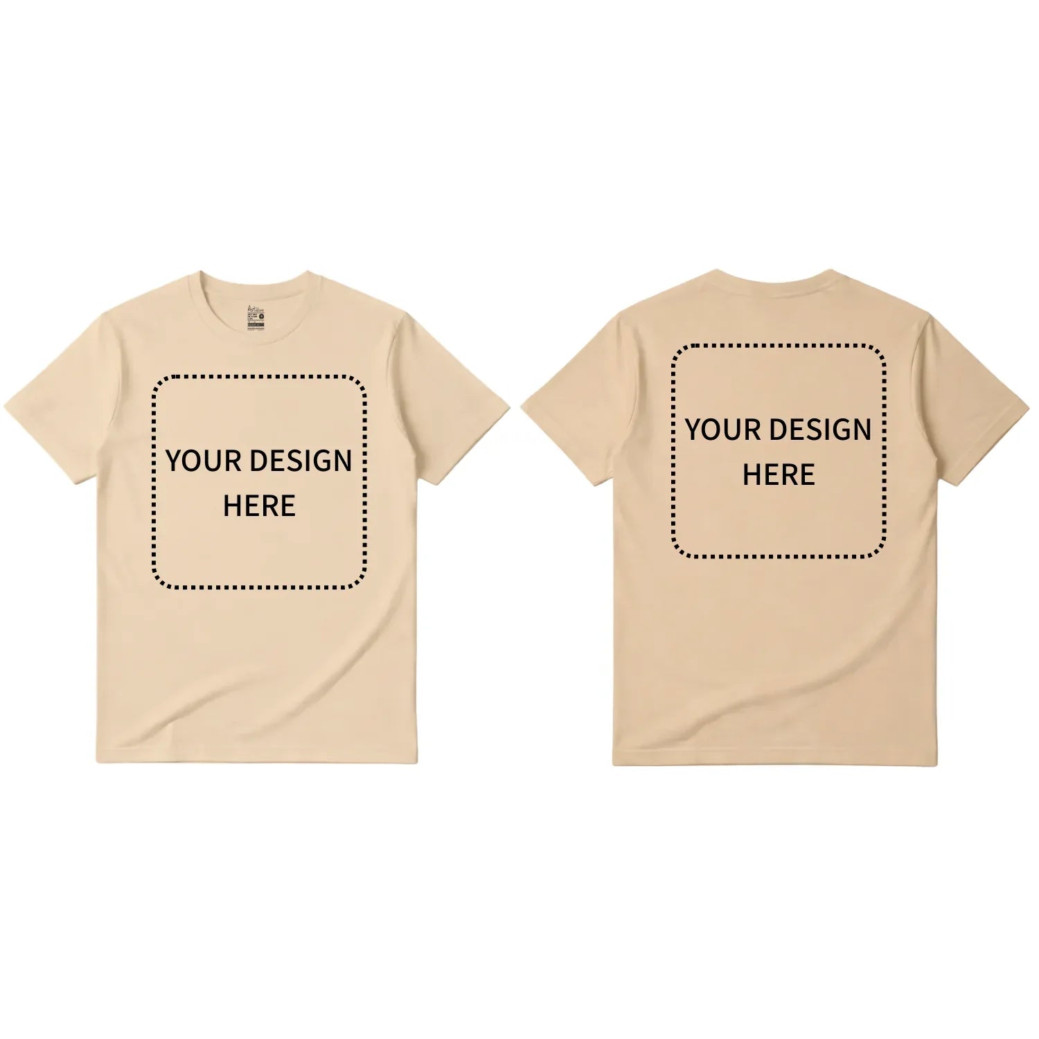 Custom Printed Regular Fit T-shirt - Artaper