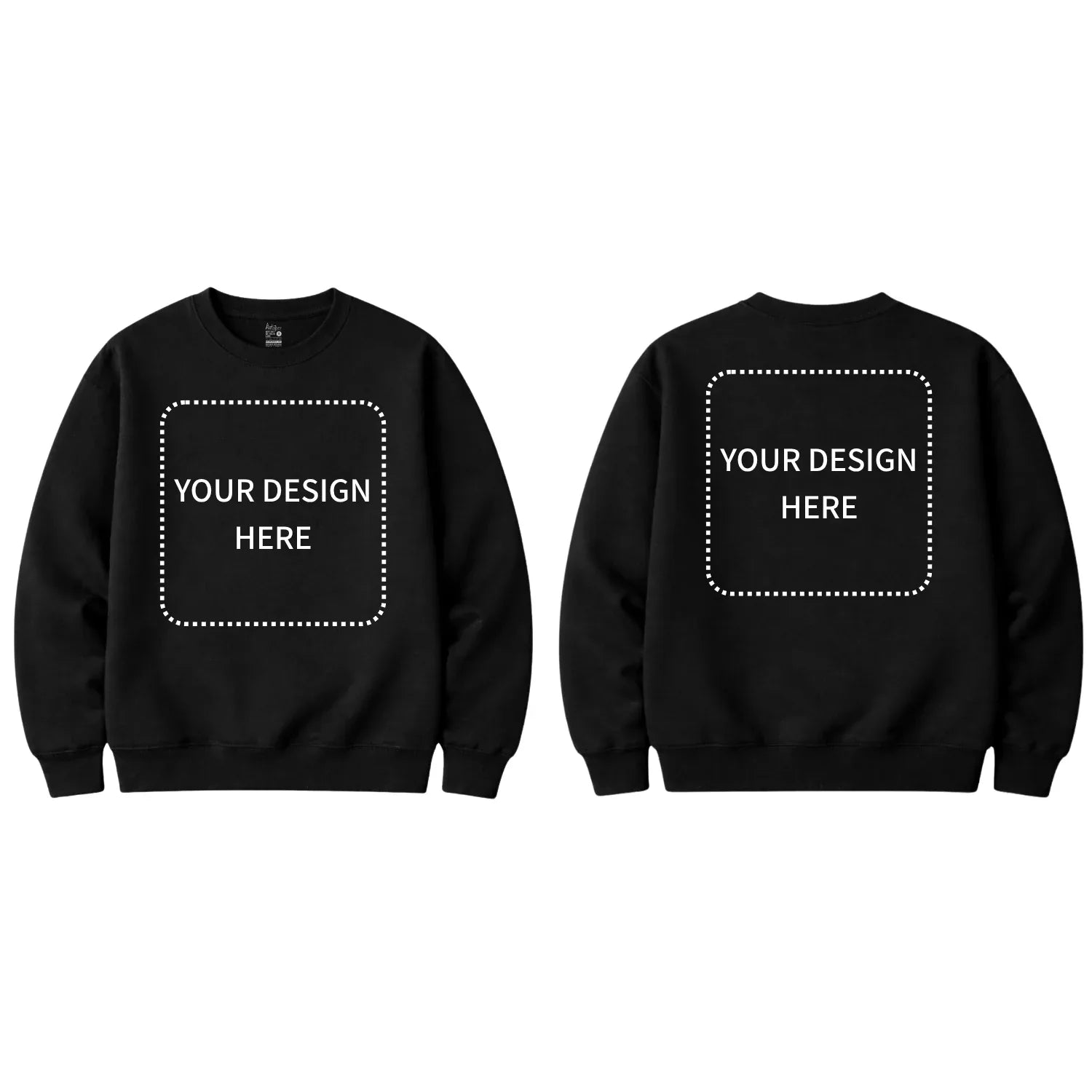 Custom Printed Round Neck Sweatshirts