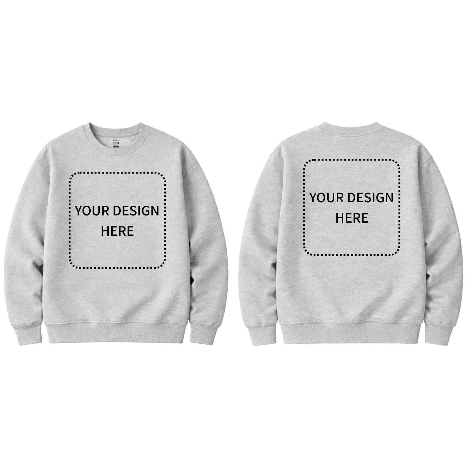 Custom Printed Round Neck Sweatshirts