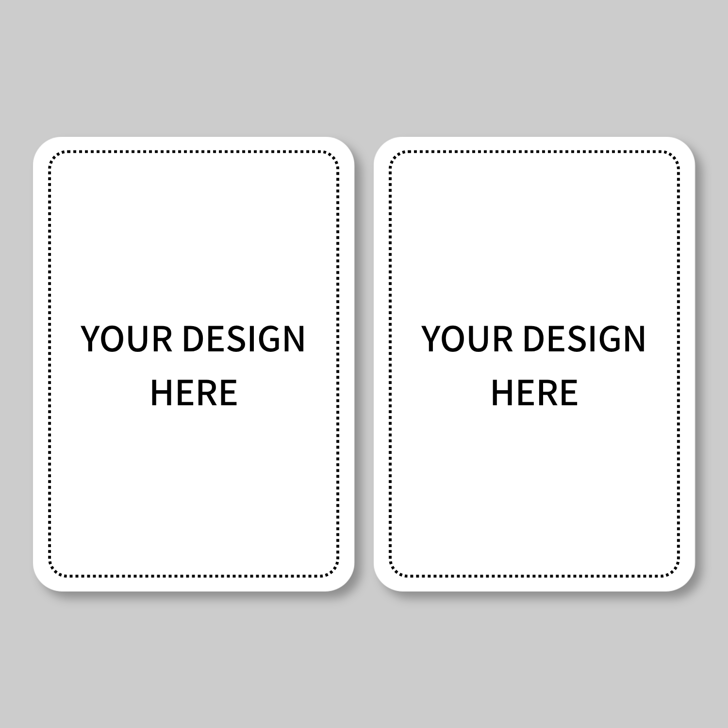 A4 - Custom Printed Basic Menu Cards (Laminated)