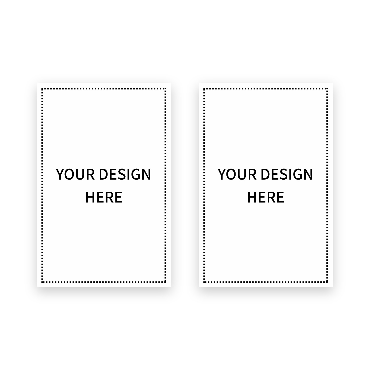 Custom Printed Paper Review Cards