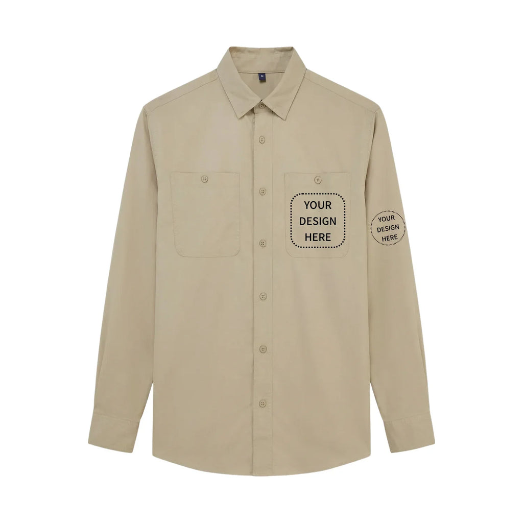 Custom Printed Full Sleeve Shirts with Pockets