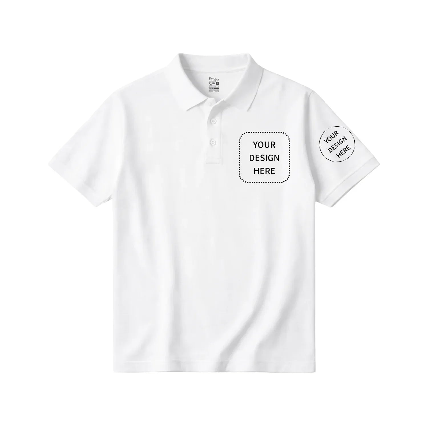 Custom Printed Short Sleeve Polos - Artaper
