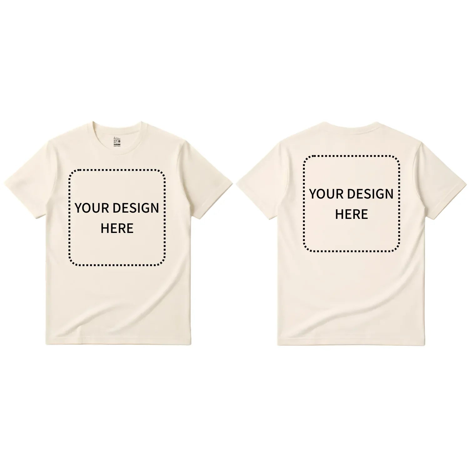 Custom Printed Regular Fit T-shirt - Artaper