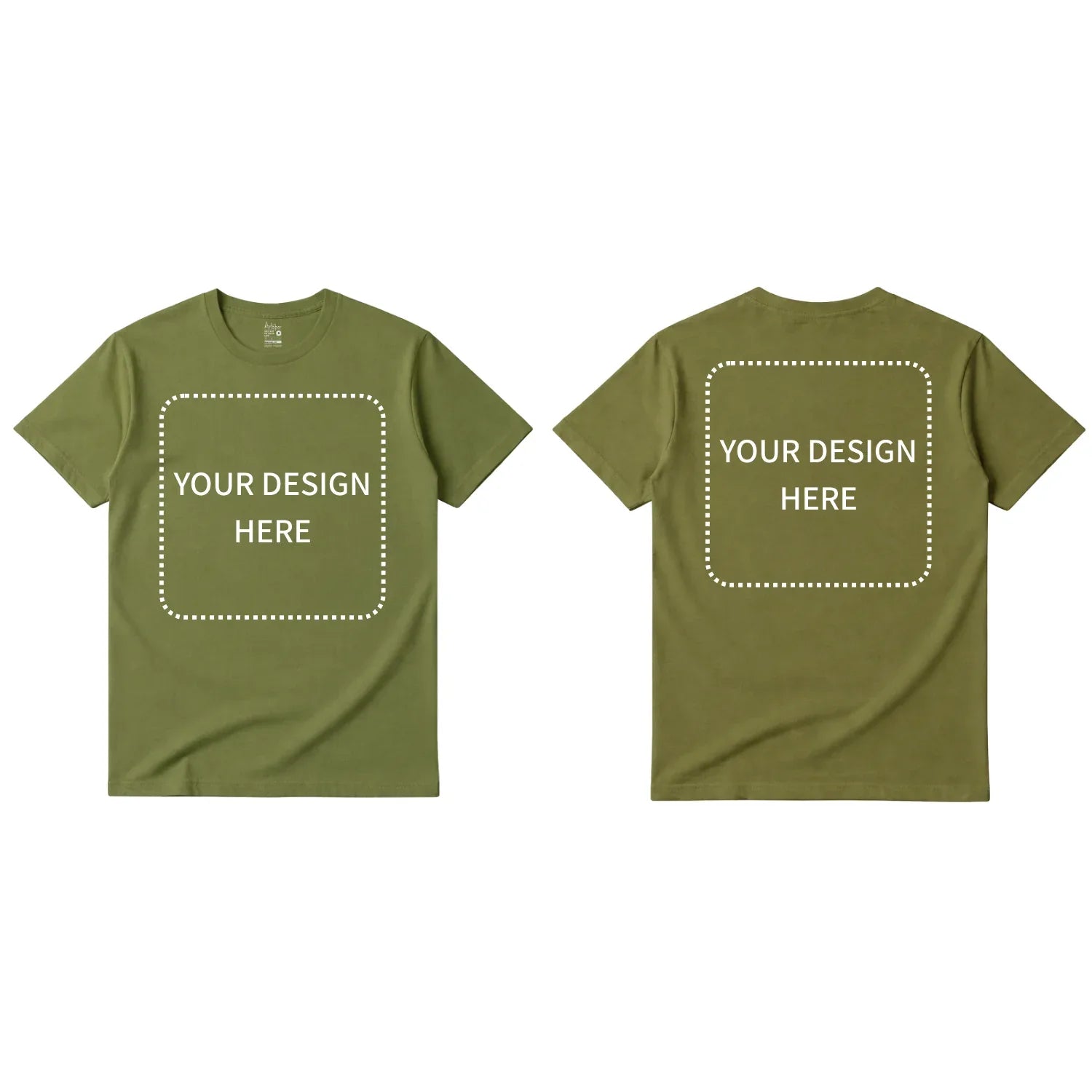 Custom Printed Regular Fit T-shirt - Artaper