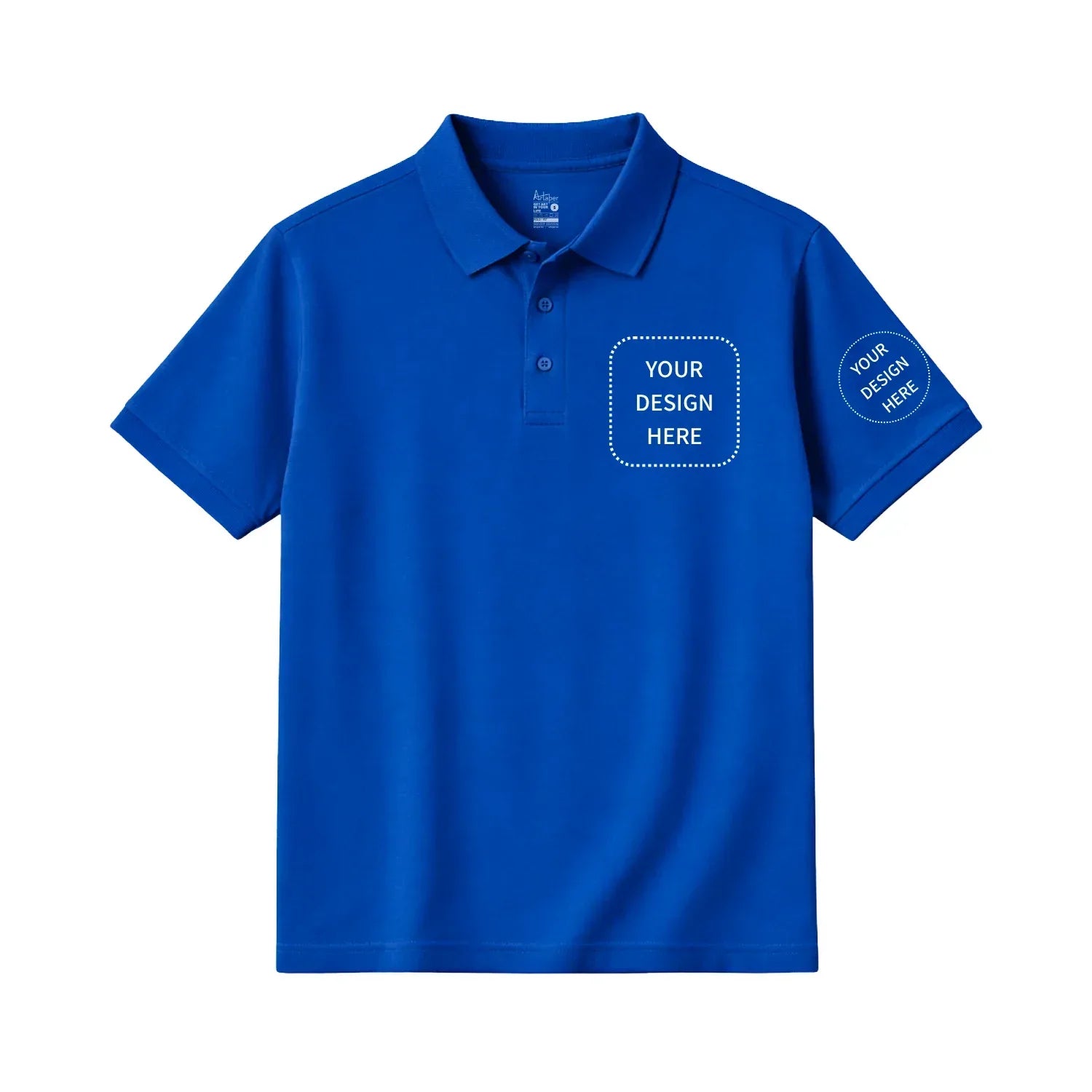 Custom Printed Short Sleeve Polos - Artaper