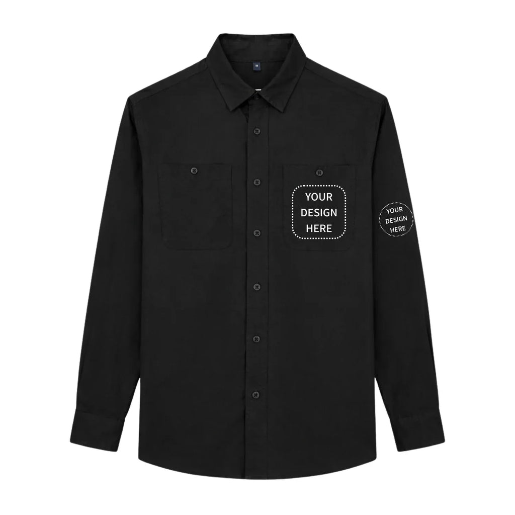 Custom Printed Full Sleeve Shirts with Pockets