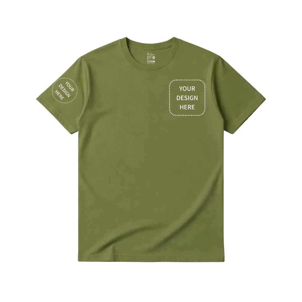 Custom Printed Regular Fit T-shirt - Artaper
