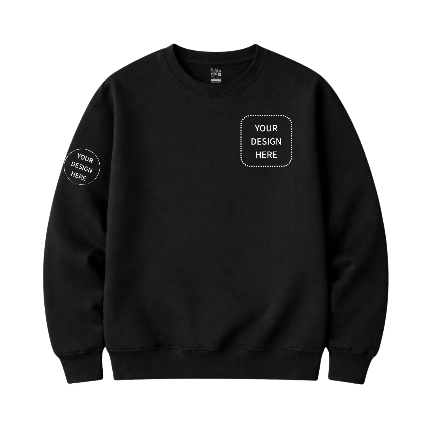 Custom Printed Round Neck Sweatshirts