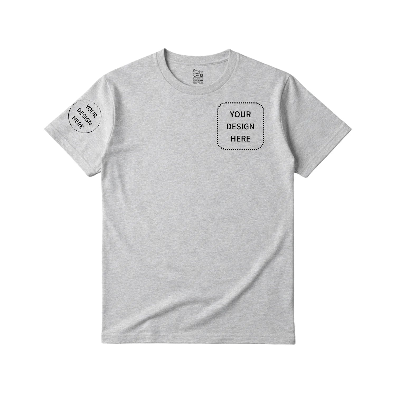 Custom Printed Regular Fit T-shirt - Artaper