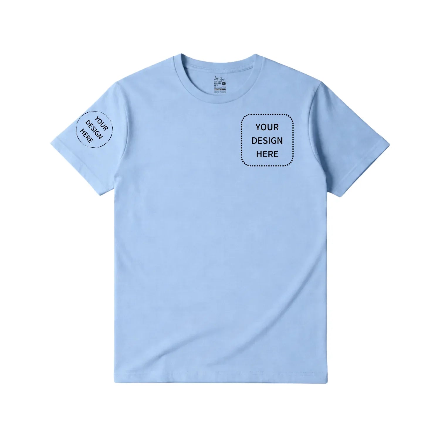 Custom Printed Regular Fit T-shirt - Artaper