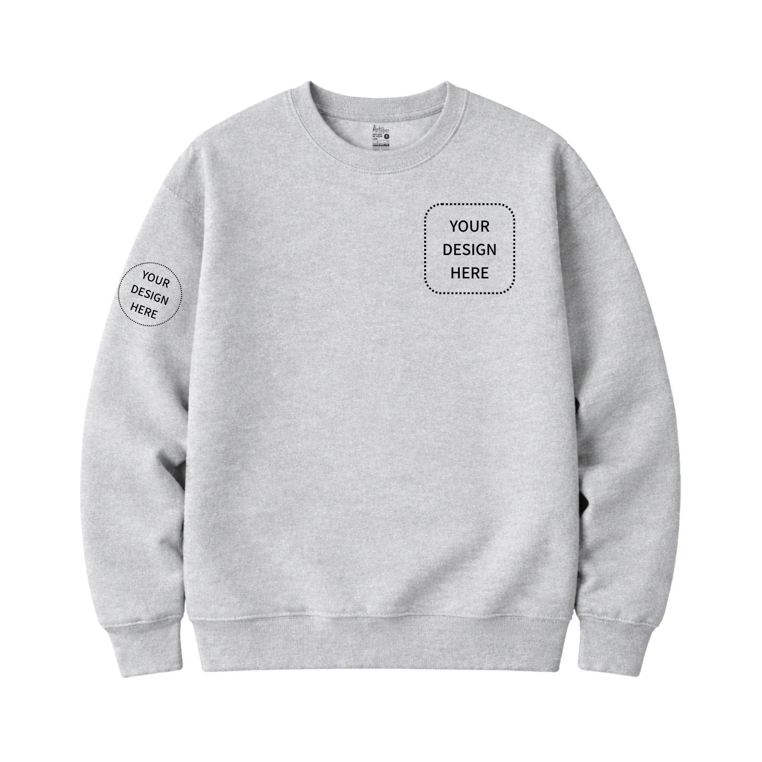 Custom Printed Round Neck Sweatshirts
