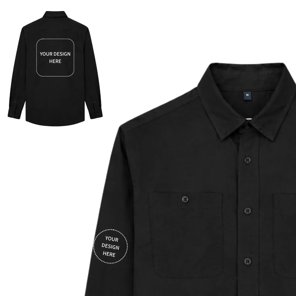 Custom Printed Full Sleeve Shirts with Pockets