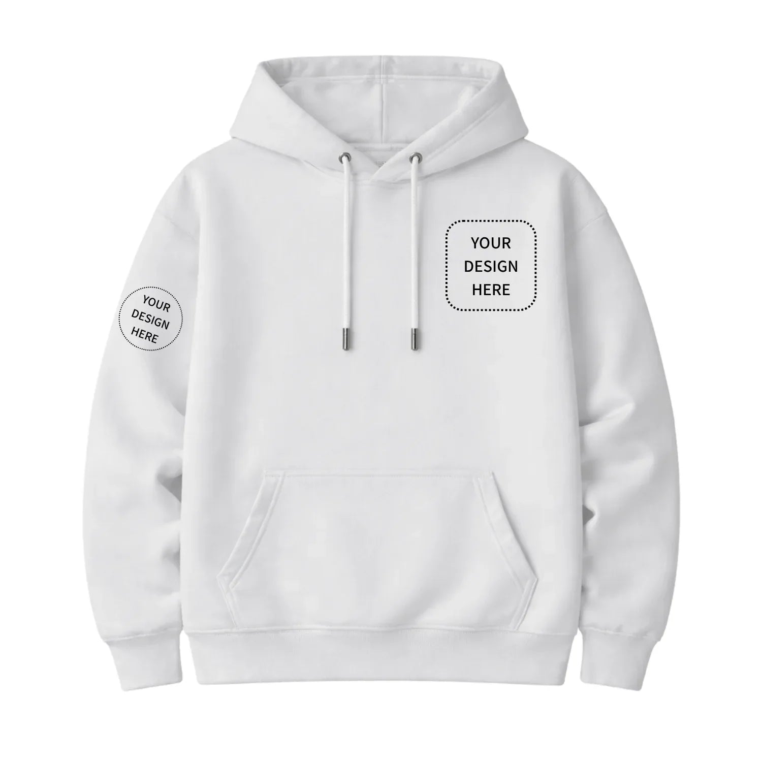 Custom Printed Regular Fit Hoodies