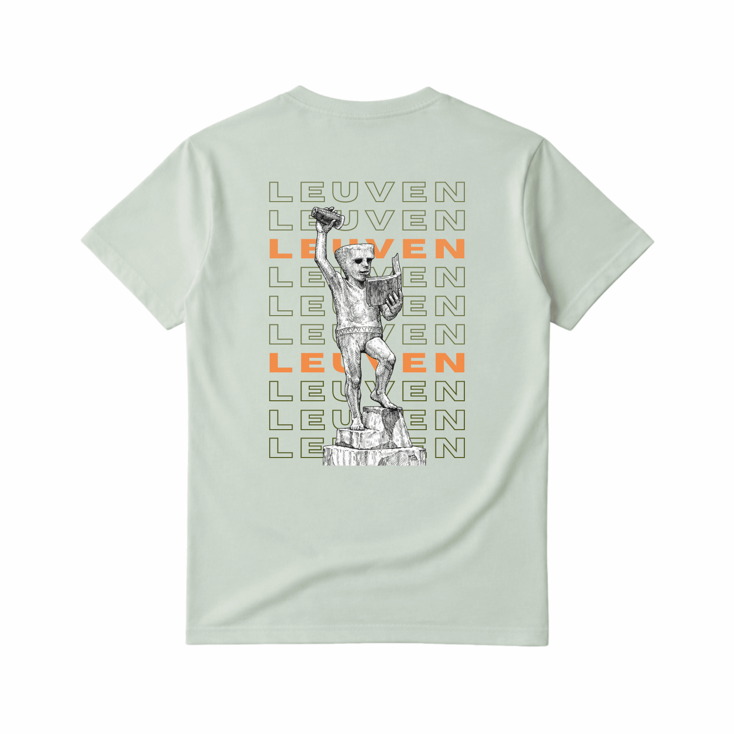 With Love From Leuven on Regular Fit T-shirts