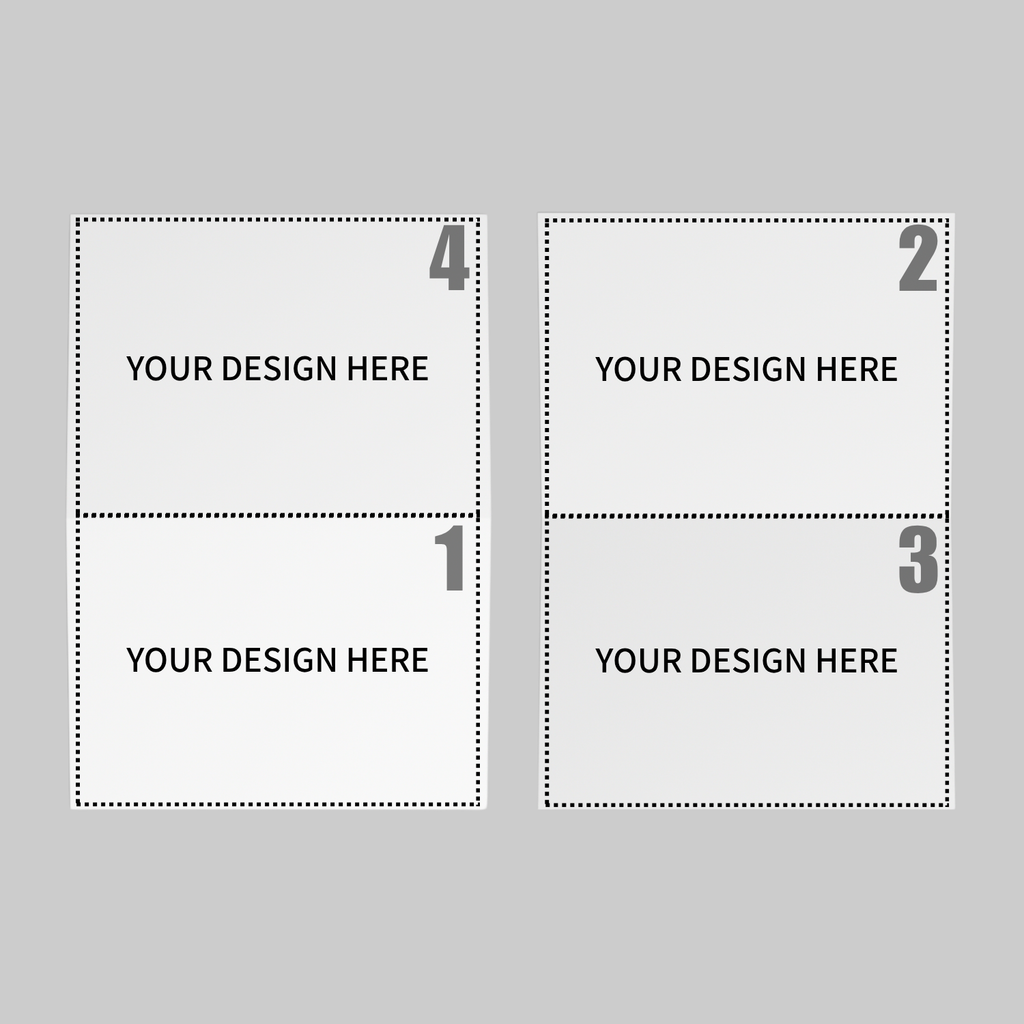A5 - Custom Printed Half Fold Brochures