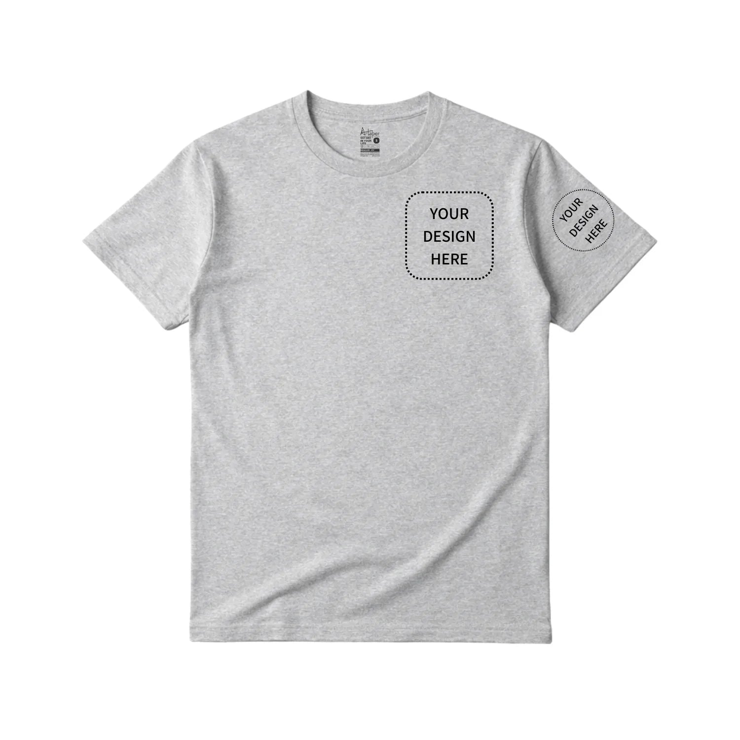 Custom Printed Regular Fit T-shirt - Artaper