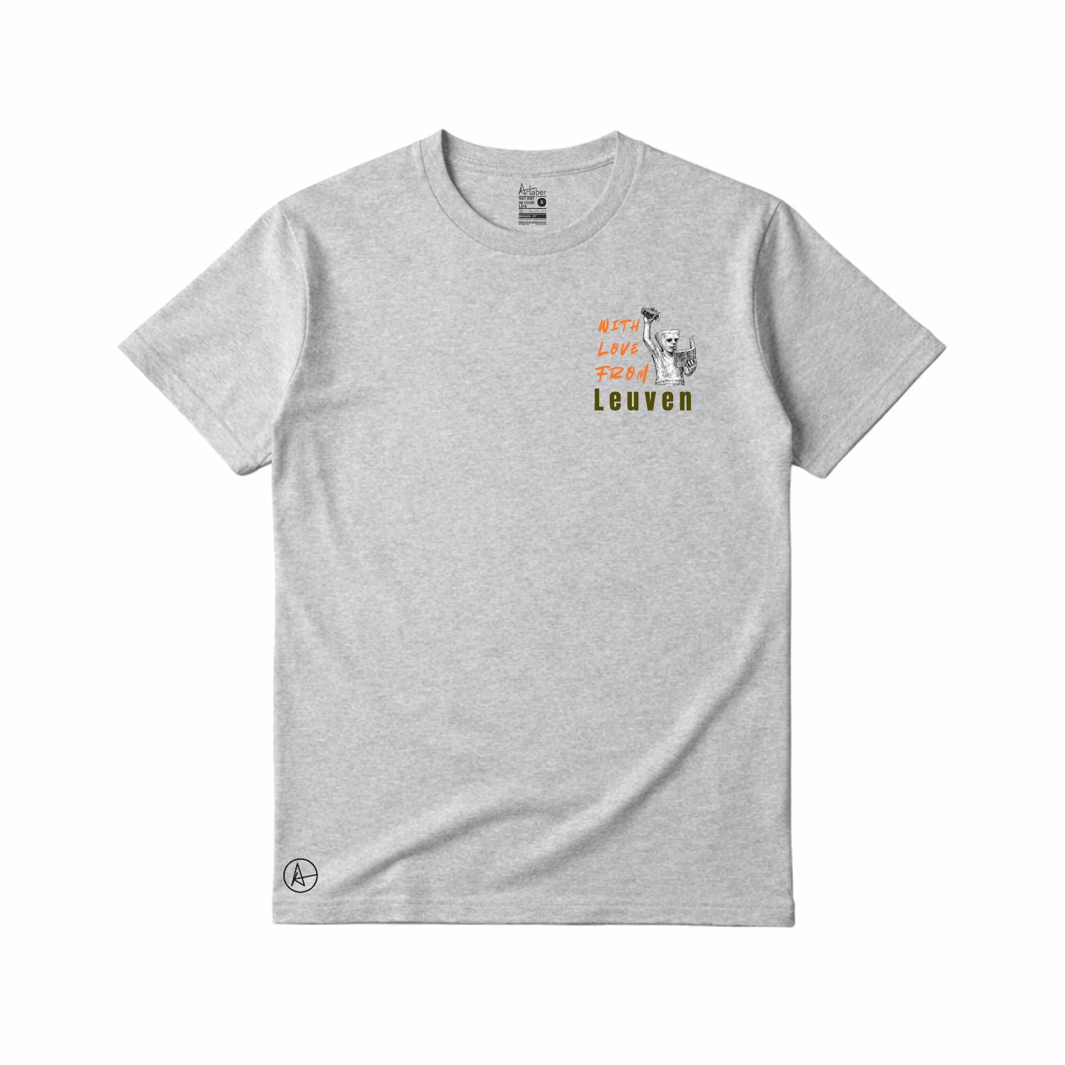 With Love From Leuven on Regular Fit T-shirts