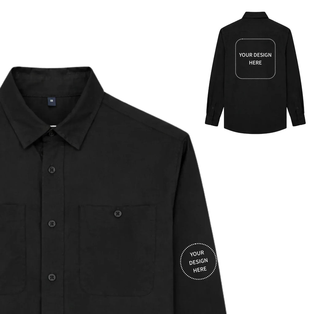 Custom Printed Full Sleeve Shirts with Pockets