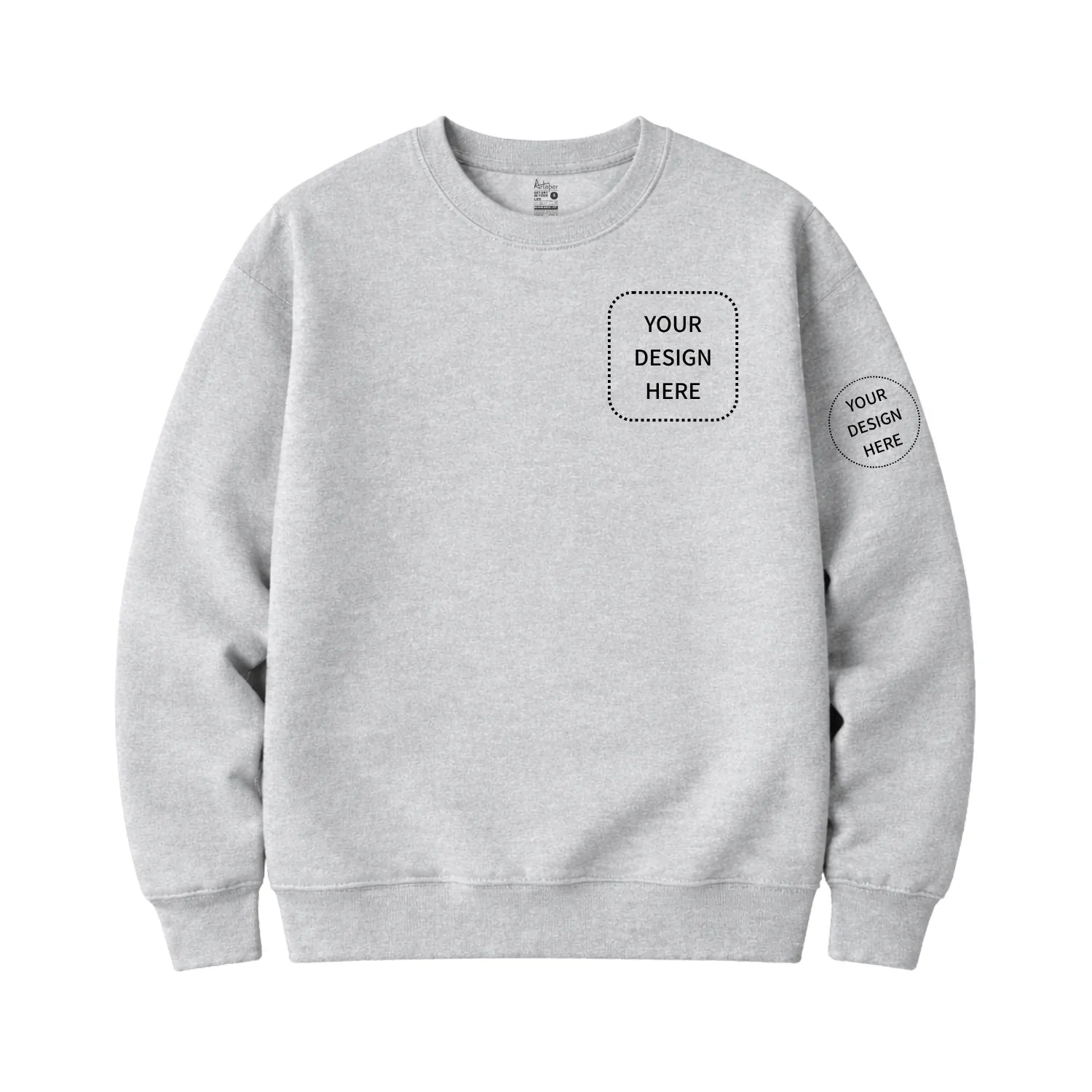 Custom Printed Round Neck Sweatshirts