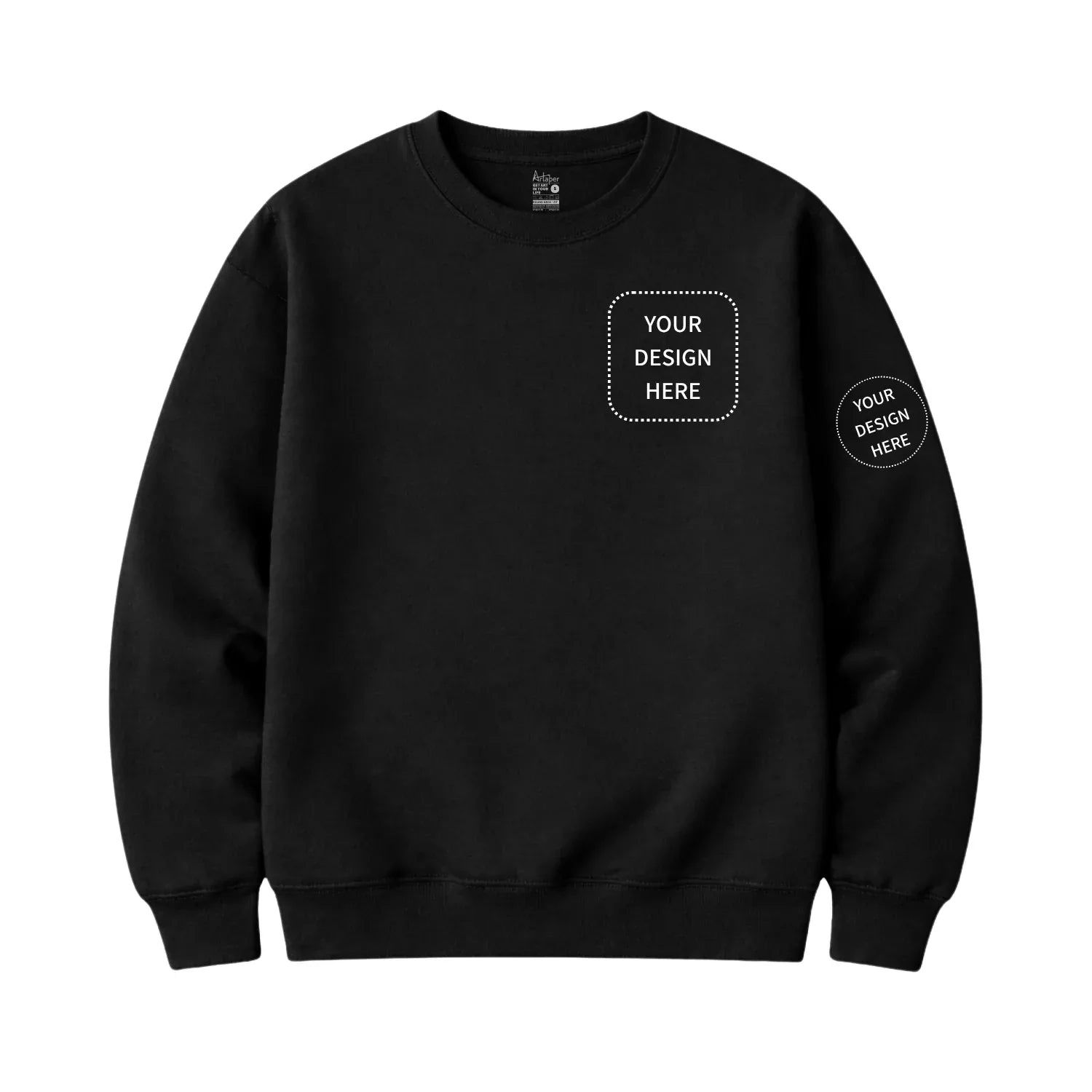Custom Printed Round Neck Sweatshirts