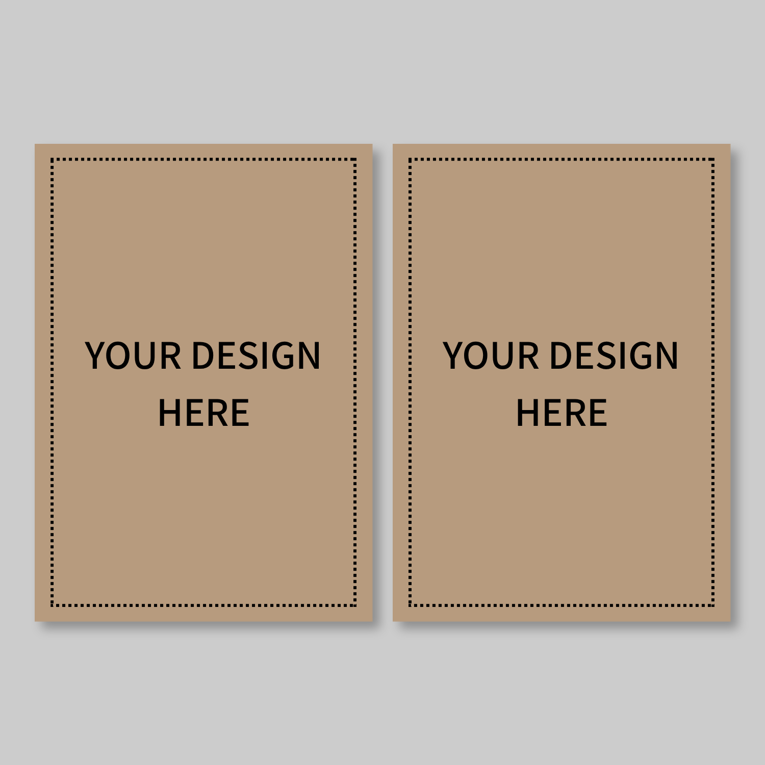 A4 - Custom Printed Basic Menu Cards